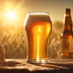 Bierchen und Sonne chillen