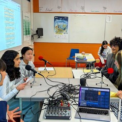 Emission Semaine de la francophonie avec des élèves de six lycées internationaux.