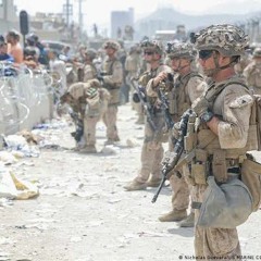 Hurt (Johnny Cash) but you're evacuating Kabul Airport
