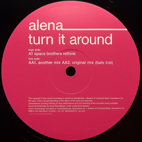 Turn It Around (Another Mix)- Balfe Edit