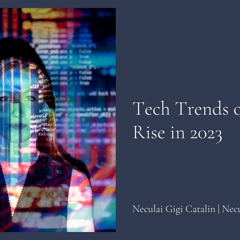 Tech Trends On The Rise In 2023 | Neculai Gigi Catalin