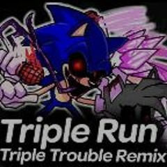 Triple Run - Triple Trouble remix but all Sonic.exe phases sings it | Friday Night Funkin'