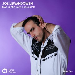 Joe Lewandowski - 12 Décembre 2023