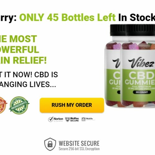 Vibez CBD Gummies--Its Really Natural No Side Effect 100% Pure (FDA Approved 2023)