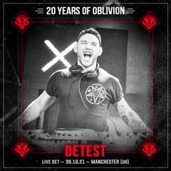 DETEST - LIVE @ 20 YEARS OF OBLIVION - 30.10.2021