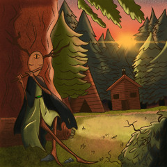 Entering the Wooden Village