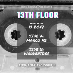 ONE HOUSE Presents THE 13TH FLOOR mixed by DJ MARCO NB & WOODENTOES
