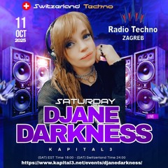 Djane Darkness - Radio Techno Zagreb Podcast October 2025