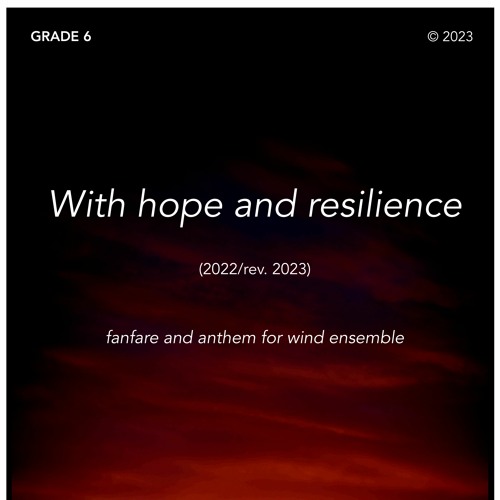 With hope and resilience (2022/rev. 2023) - DEMO
