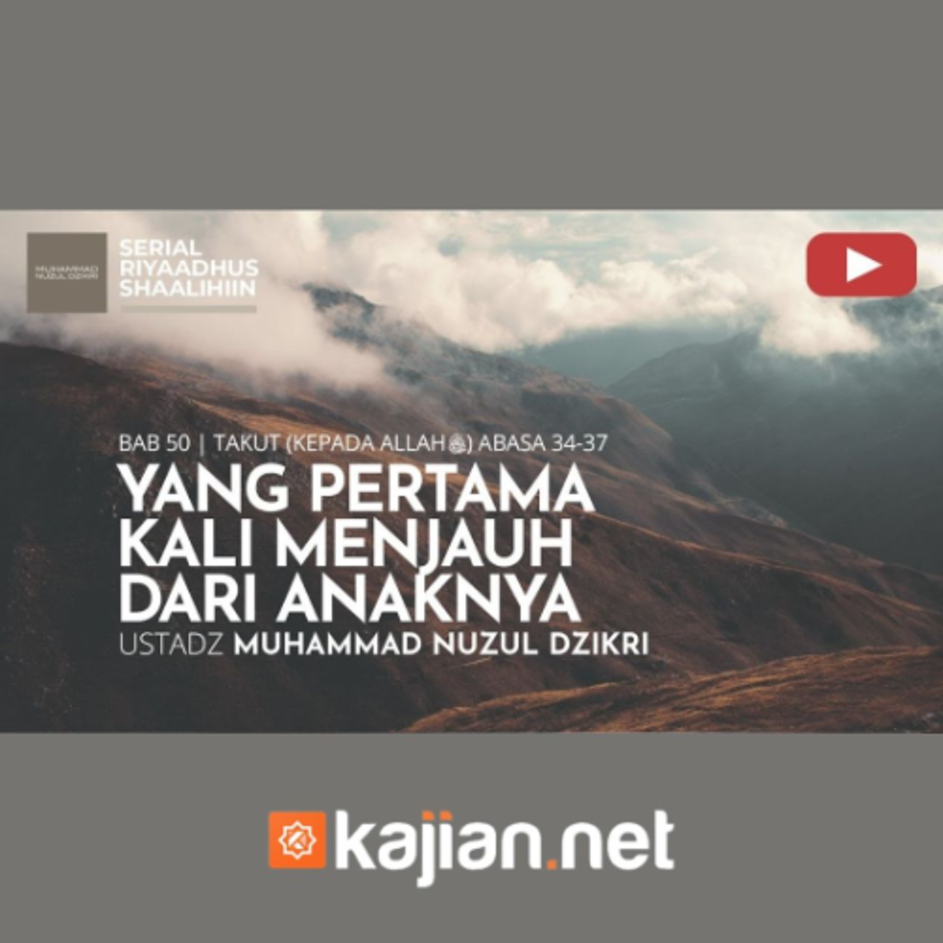 1939. Yang Pertama Kali Menjauh dari Anaknya - Ustadz Muhammad Nuzul Dzikri, Lc. episode artwork