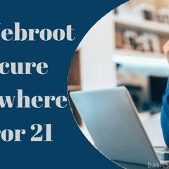 fix Web root Secure Anywhere Error