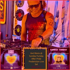 AVE MARIO LIVE SET @ SUNDAY FUNDAY AFTER PRIDE PARADE FREDERICTON 2024