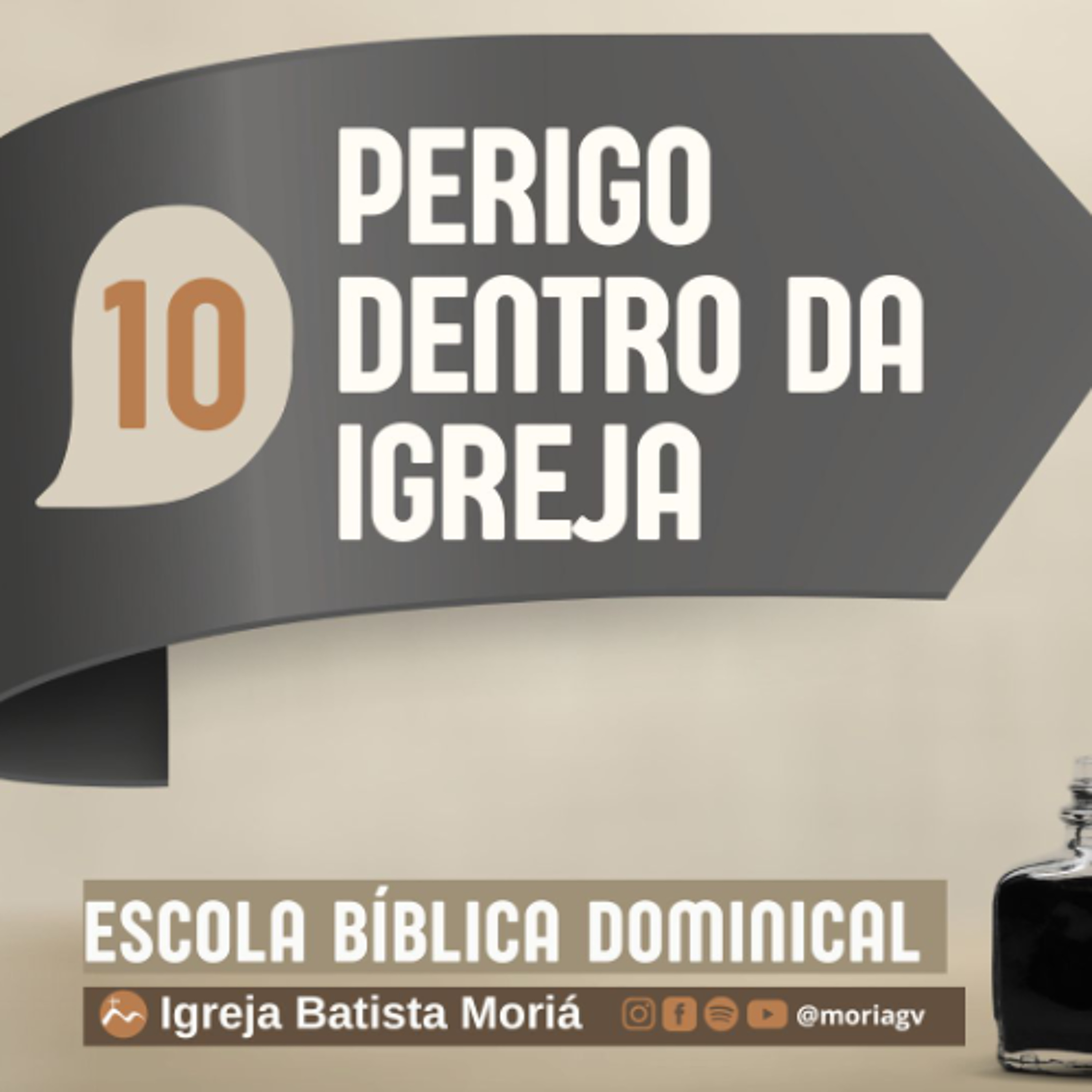 Perigo dentro da igreja - Pr. Harley Apolônio - Escola Bíblica Dominical [18.01.2026]