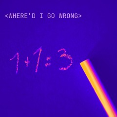 WHERE’D I GO WRONG