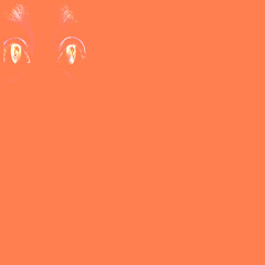 bright neon coral
