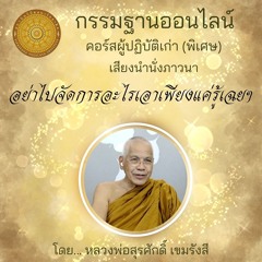 040 อย่าไปจัดการอะไรเอาเพียงแค่รู้เฉยๆ (สุริโยทัยไขแสง)