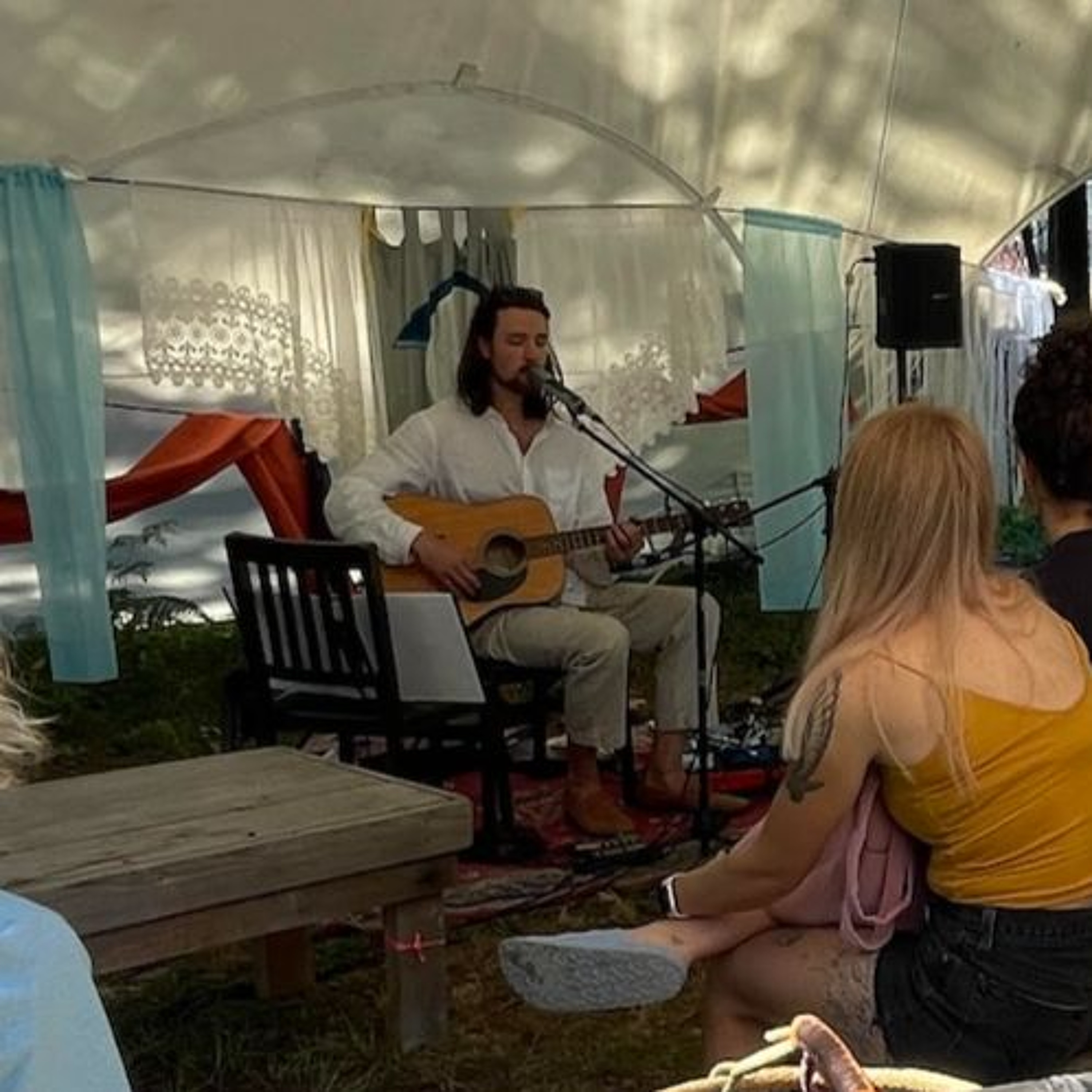Louis Belcourt Plays At The Village Commons