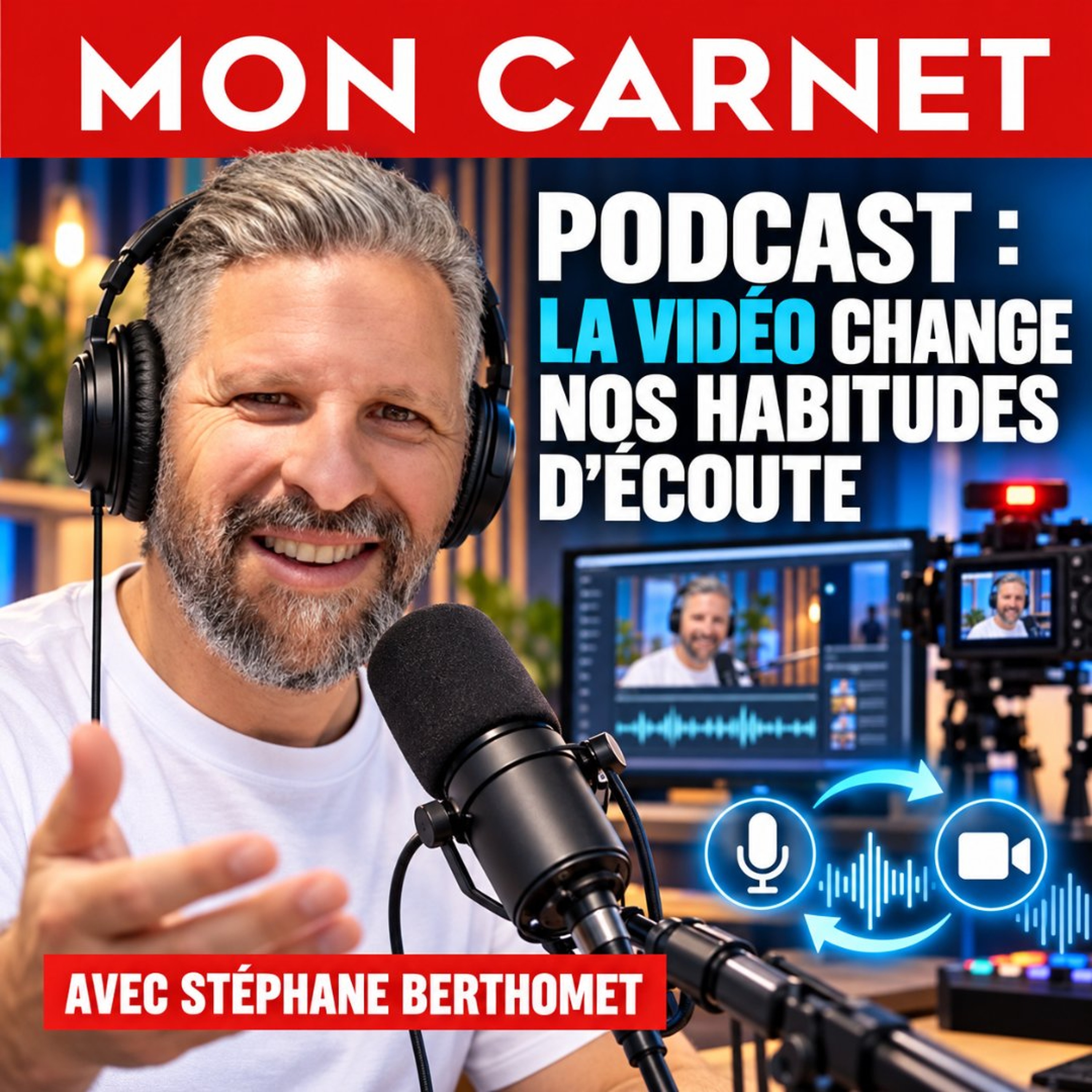 Stéphane Berthomet : La vidéo transforme les habitudes d’écoute des podcasts