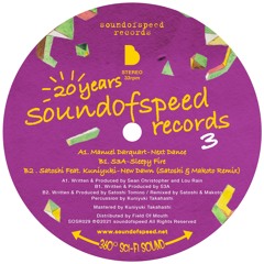Manuel Darquart ,S3A ,Satoshi & makoto - 20 years soundofspeed  records  3