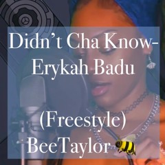 Didn't Cha Know (Freestyle)