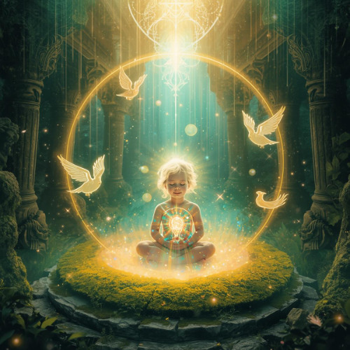 🌟 Divine Child of Light — Mantra of Activation