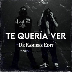 Aleman, Neton Vega - Te Queria Ver (De Ramirez Edit)