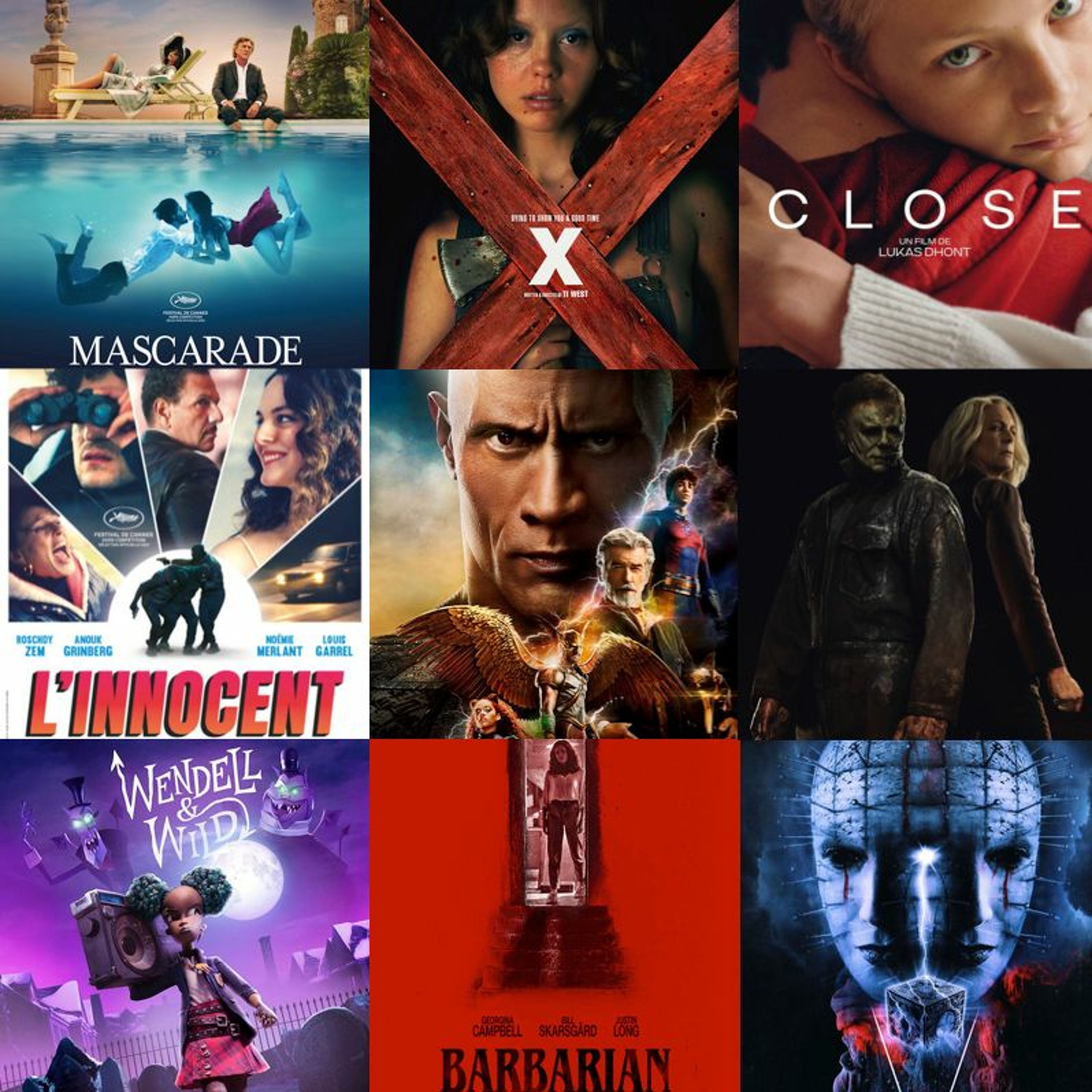 BLACK ADAM, CLOSE, HALLOWEEN, TIM BURTON – Le Saloon de novembre 2022 episode artwork