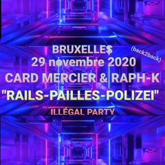 Card Mercier & Raph-k - Rails Pailles Polizeï (29 novembre 2020)
