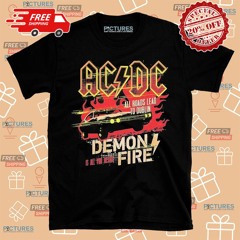 ACDC PWR Up Europe 2024 Tour Stops All Roads Lead To Dublin Demon Fire Is All Shirt