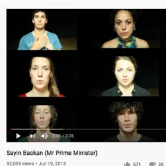 Sayin Baskan/Mr. Prime Minister