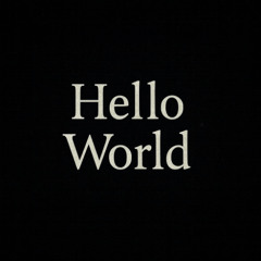 Hello World 1.0