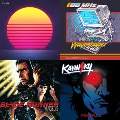 Synthwave Sax Cyberpunk