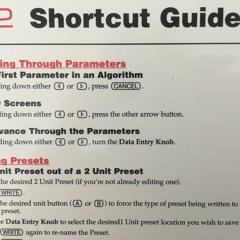 Shortcut Guide