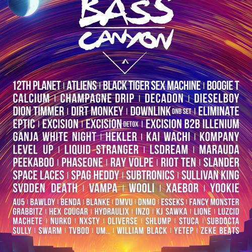 Road to Bass Canyon '21