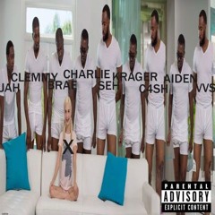 X DISS (feat. Jah, Brae, Seh, Clemmy, Aidenn, c4sh, thrtnns, & Ch6rlie (PROD. Krager)