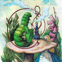 «Caterpillar Smoking A Hookah» (Alice in Wonderland). Op. 126-b.