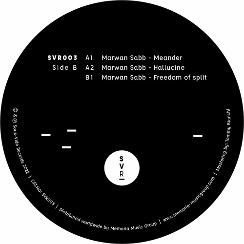 Premiere: B1 - Marwan Sabb - Freedom Of Split [SVR003]