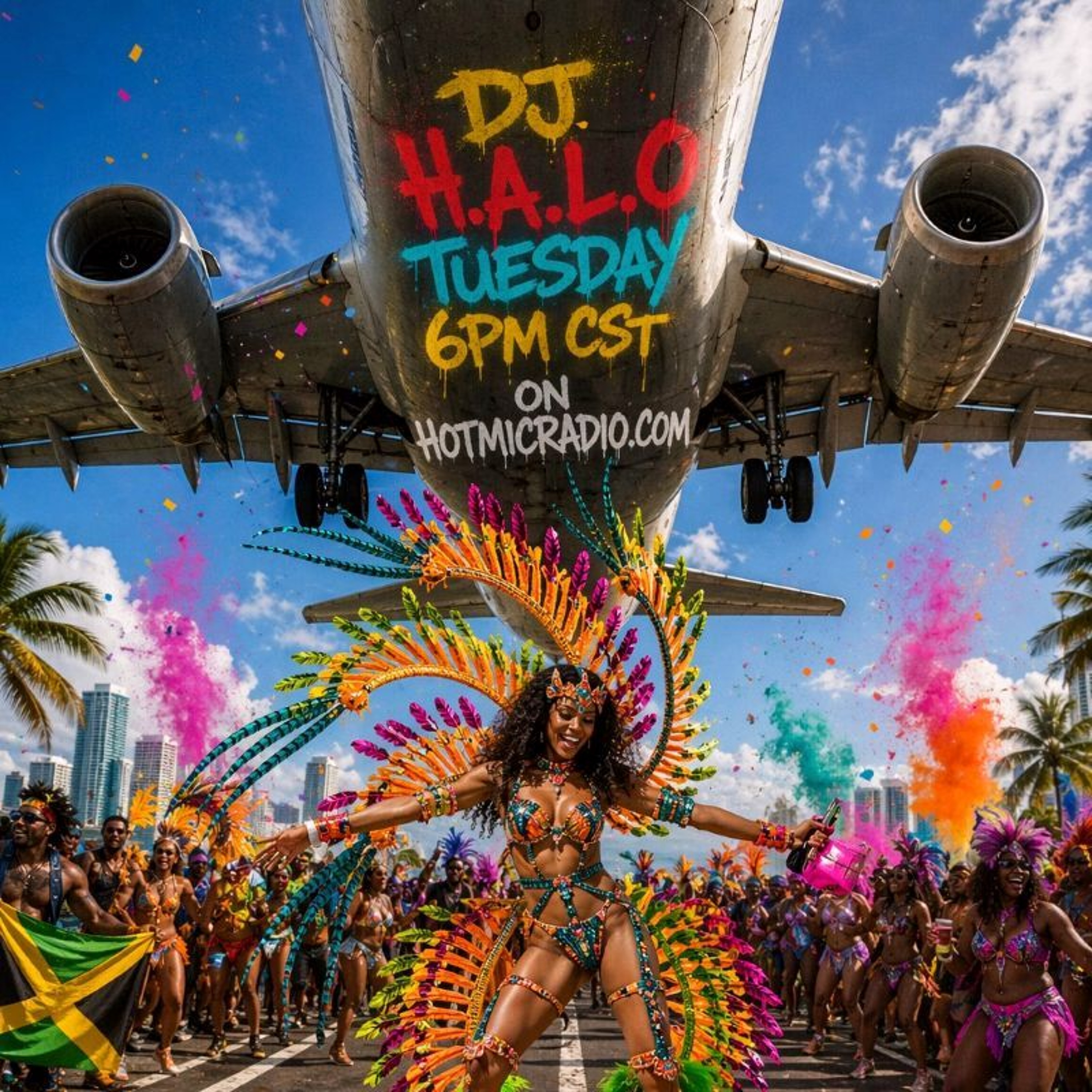 The Flight Deck – Miami to the Caribbean Vol. 2 (90s Miami Bass Hour) episode artwork