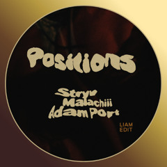Stryv, Malachiii, Adam Port - Positions (Liam Edit) [Extended Mix] {FREE DL}