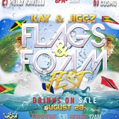 FLAGS & FOAM FEST | AUGUST 28 LIVE RECORDING | FT. DJ COSMO