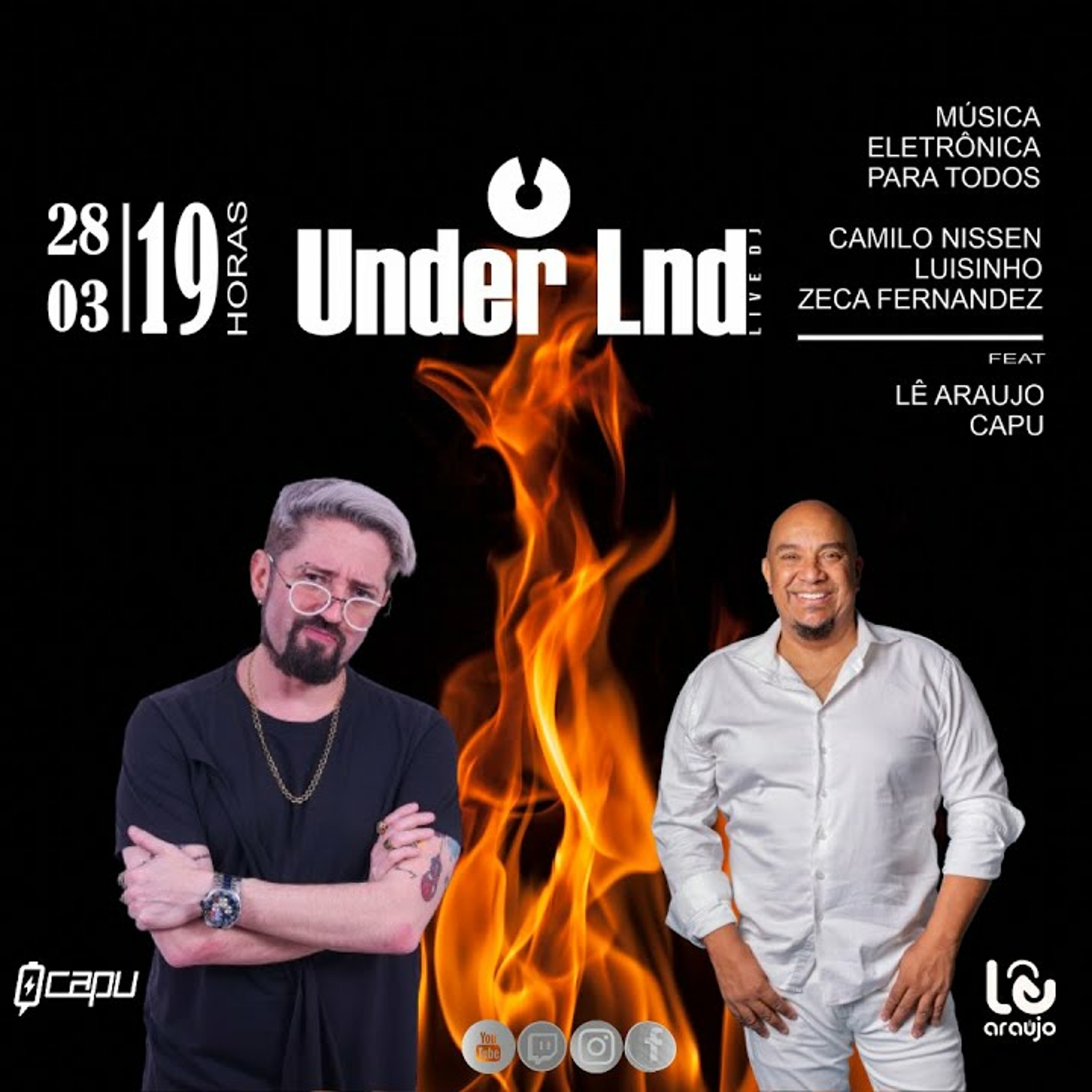 Ep 15 Under Lnd - LÊ ARAUJO / CAPU 28/03/2024 episode artwork