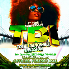 TOTAL DANCEHALL INVASION 2024 Promo Mixtape