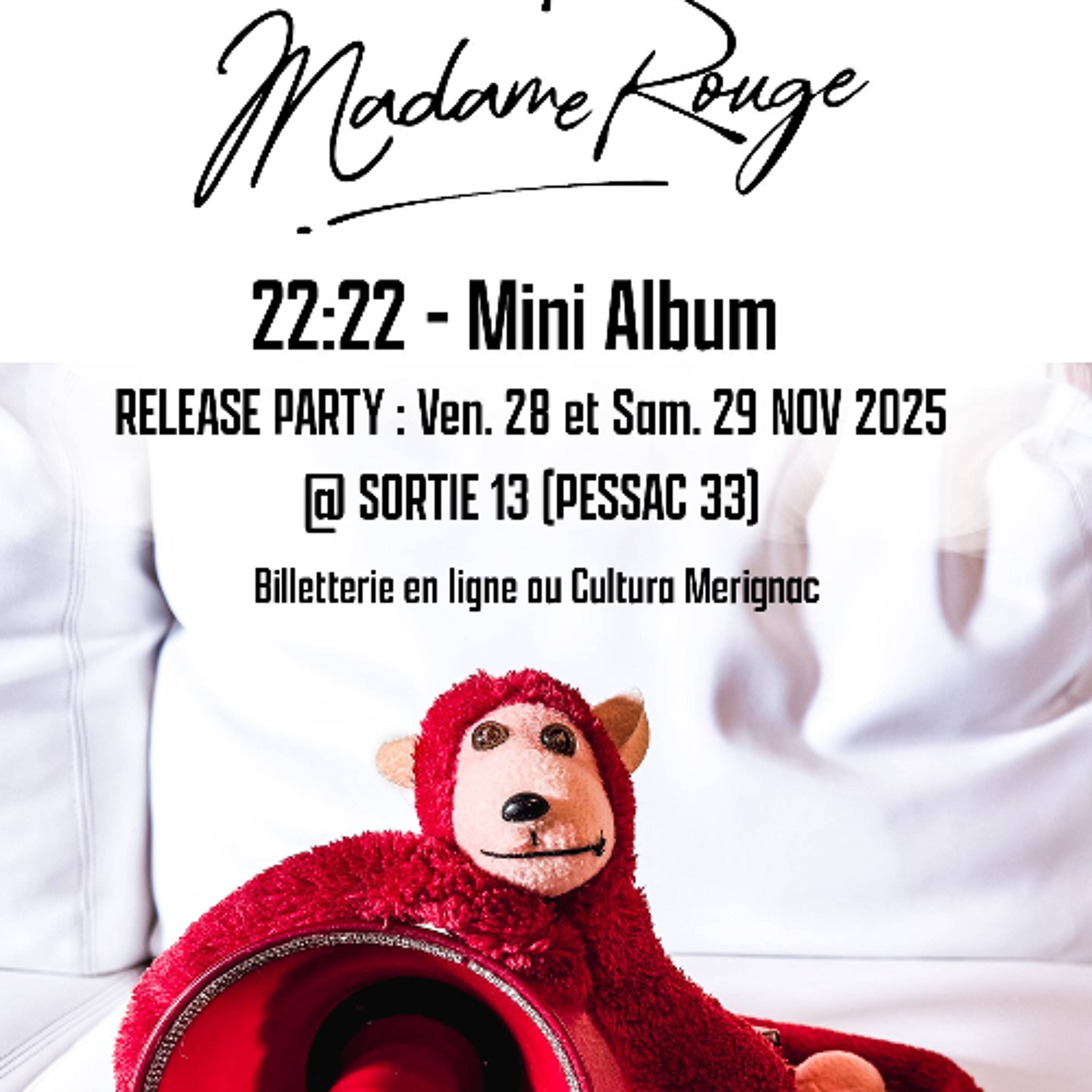 [Passages] Interview - Madame Rouge : 1er EP "22:22" episode artwork