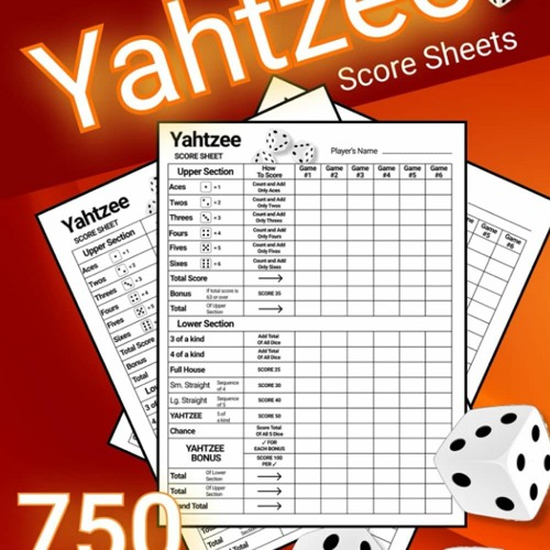 stream best yahtzee score pads 750 large print sheets for scorekeeping score book ebook pdf by patriciaraquel listen online for free on soundcloud
