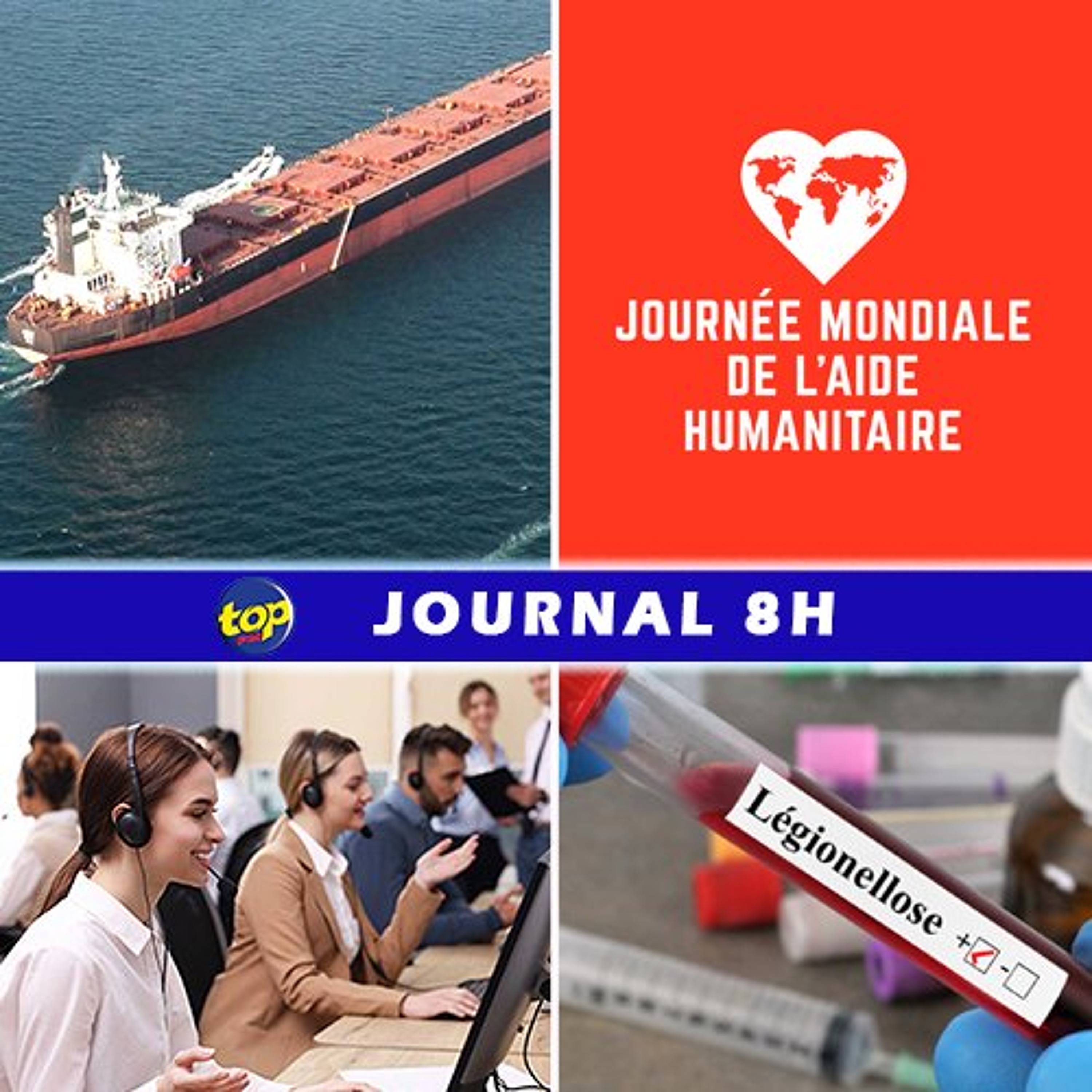 Le journal de 8H de ce mercredi 19 août 2026 episode artwork