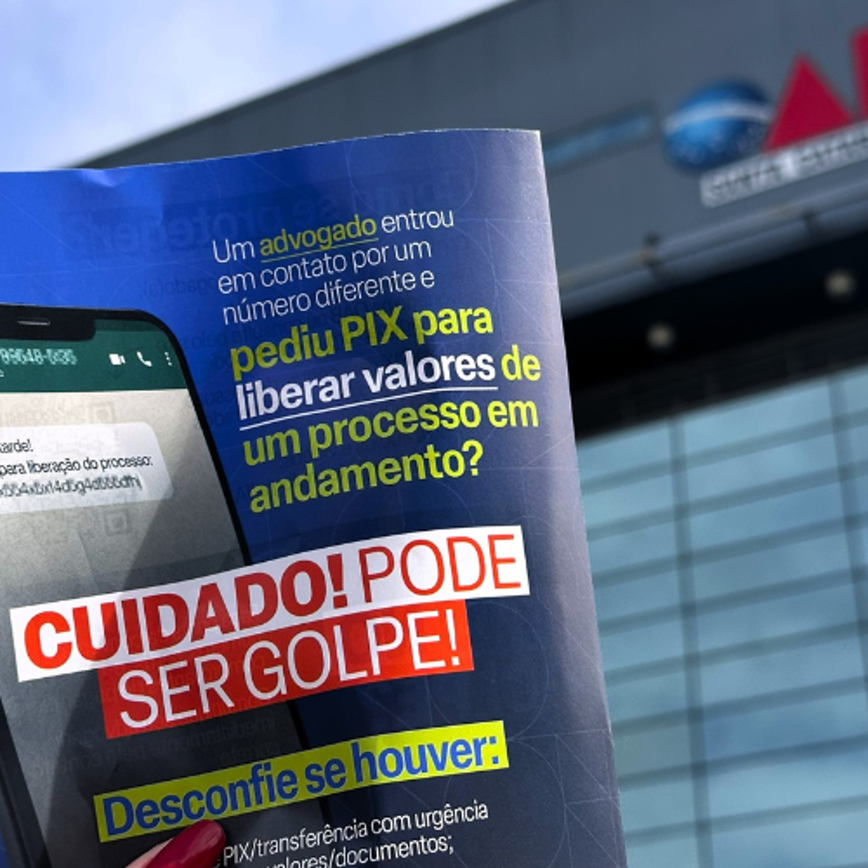 OAB Criciúma alerta para golpes que usam nome de advogados para enganar vítimas episode artwork