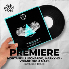 PREMIERE: Montanelli Leonardo, Markyno ─ Voiage From Mars (Surmillo Remix) [Pure Enjoyment Black]