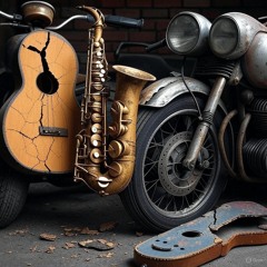 Rusty Sax, Broken Strings & a Harley Dream