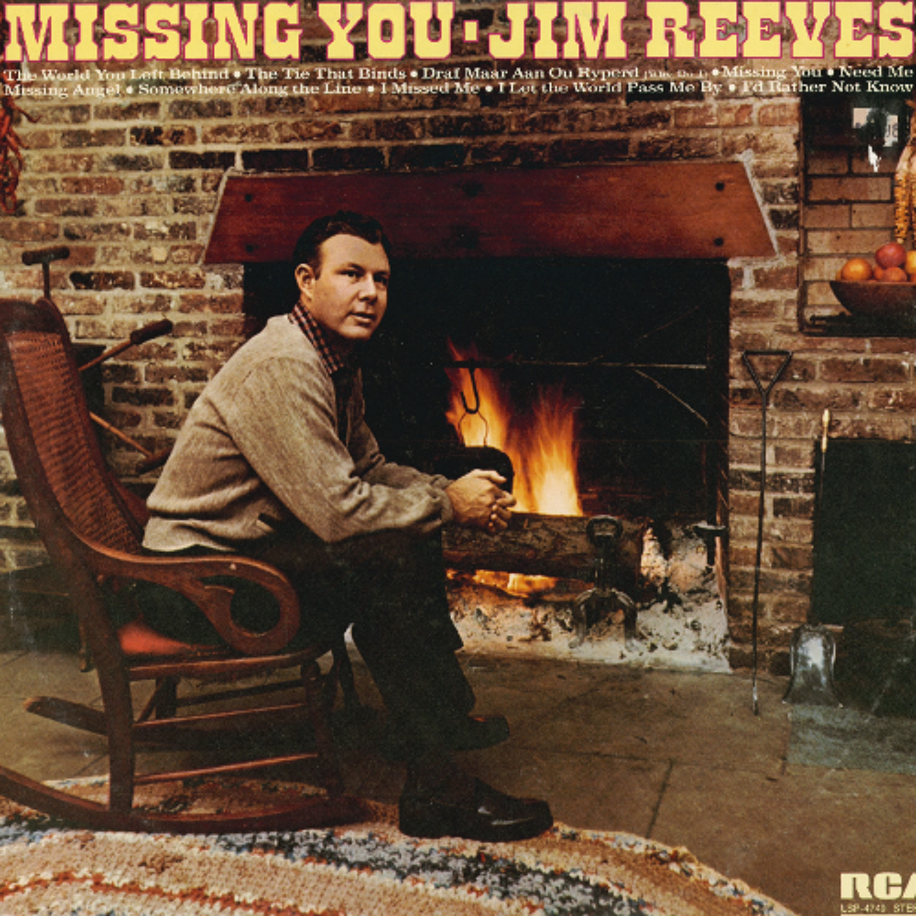 #499 Jim Reeves' Golden Records - 10LP-set - Side F - Lyou Fang Records - LP - 2431 - 2440 - 70's episode artwork