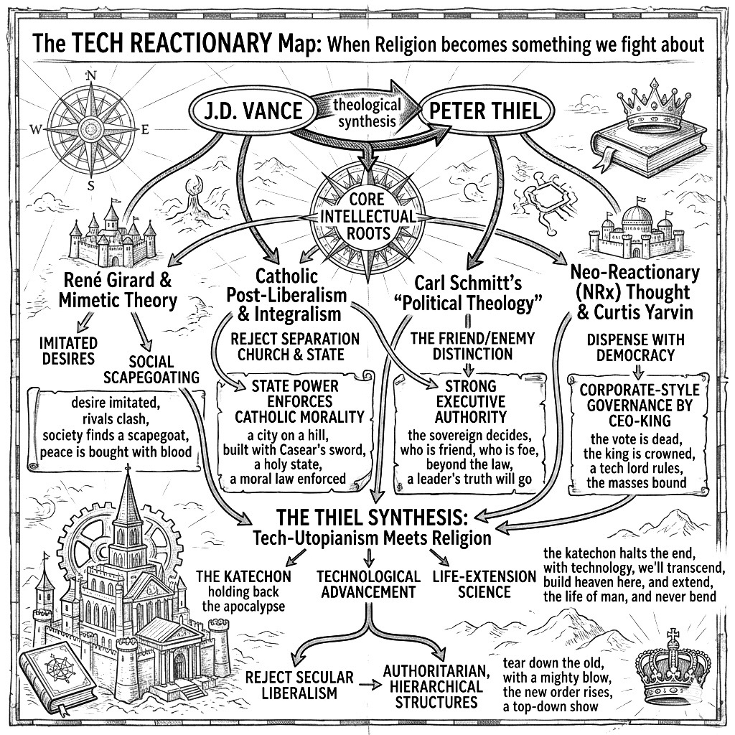 The TECH REACTIONARY Map: When Religion becomes something we fight about episode artwork